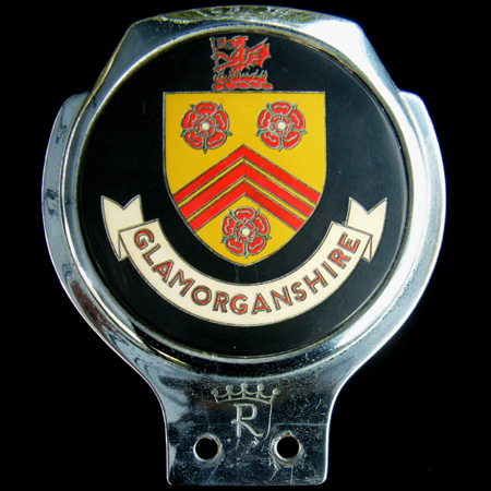 Glamorganshire (Morgannwg) Car Badge