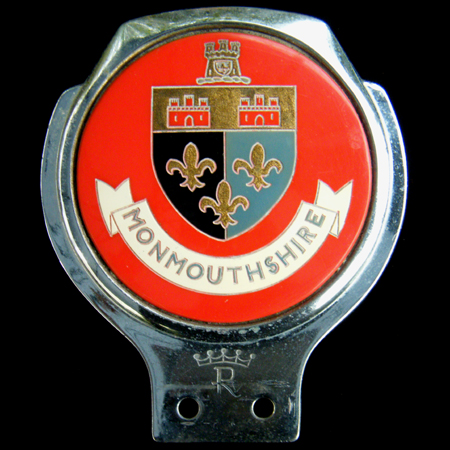 Monmouthshire (Sir Fynwy) Car Badge