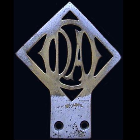O D A car badge