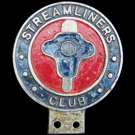 Streamliners Club Car Badge
