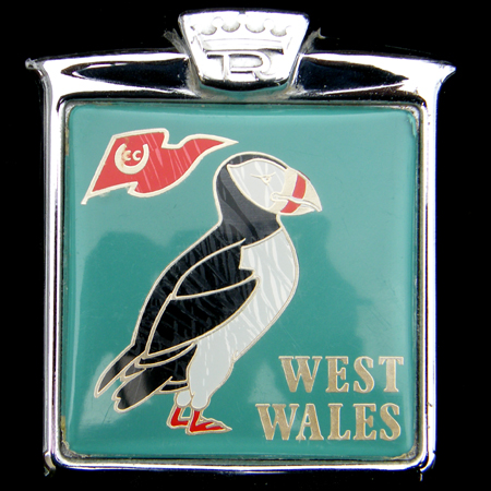 West Wales Centre of the Caravan Club Car Badge