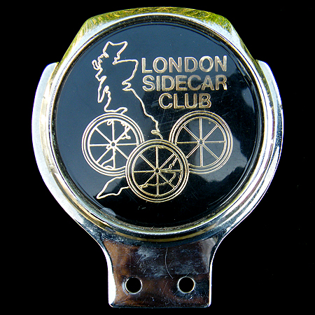 London Sidecar Club Car Badge