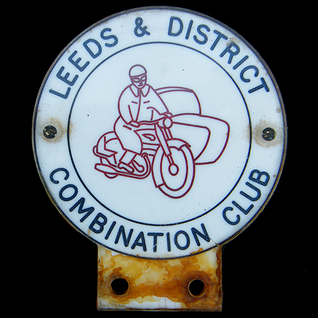 Leeds & District Combination Club Car Badge