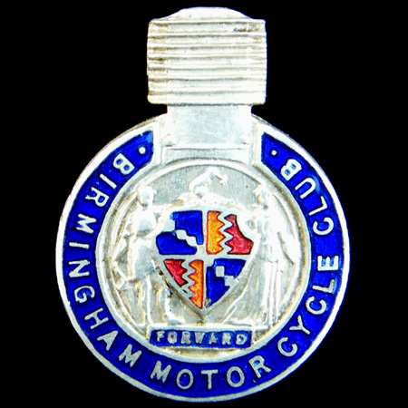 Birmingham Motor Cycle Club Lapel Badge
