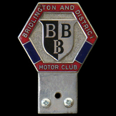 Bridlington and District Motor Club Car Badge