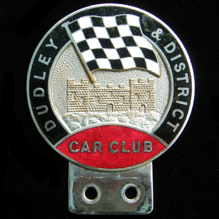 Dudley & District Car Club Car Badge