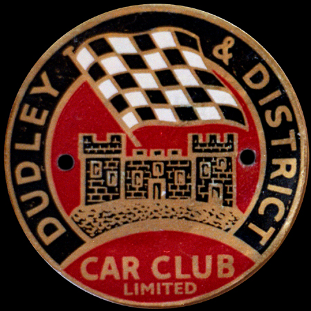 Dudley & District Car Club Ltd Car Badge