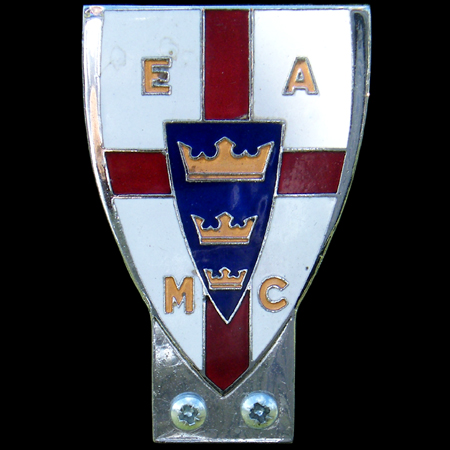 East Anglia Motor Club Car Badge