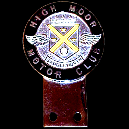 High Moor (Saddleworth) Motor Club Car Badge