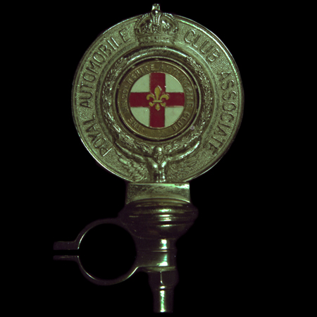 Royal Automobile Club Associate Lincolnshire Automobile Club Car Badge   