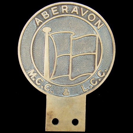 Aberavon Motor Cycle & Light Car Club Car Badge 