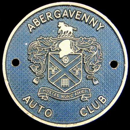 Abergavenny Auto Club Car Badge