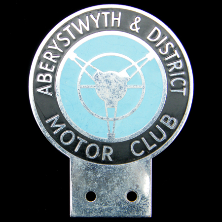Aberystwyth & District Motor Club Car Badge