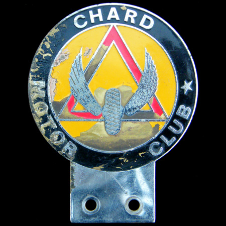 Chard Motor Club Car Badge
