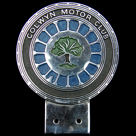 Colwyn Motor Club Car Badge