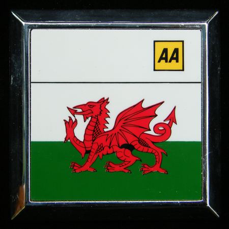 AA Wales Fleet Car Badge