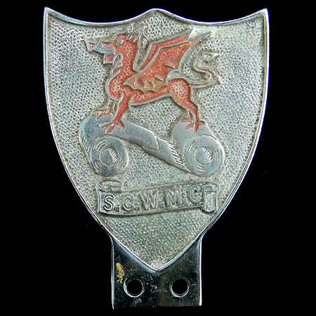 Steel Company of Wales Motor Club Car Badge