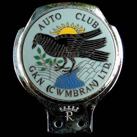 G K N (Cwmbran) Ltd Auto Club Car Badge