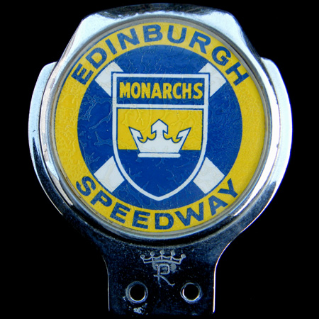 Edinburgh Speedway Monarchs Car Badge