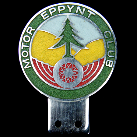 Eppynt Motor Club Car Badge
