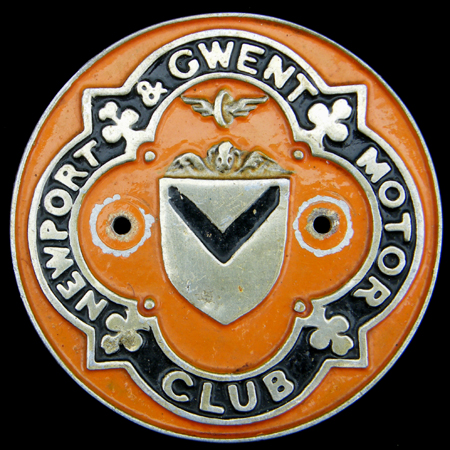 Newport & Gwent Motor Club Car Badge
