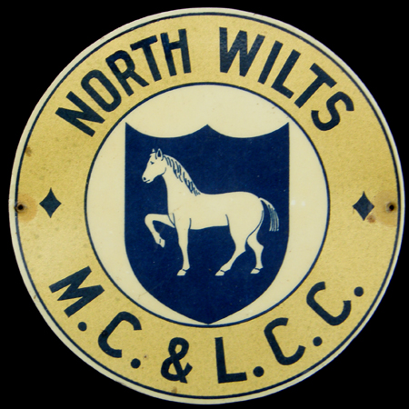 North Wilts Motor Cycle & Light Car Club Car Badge