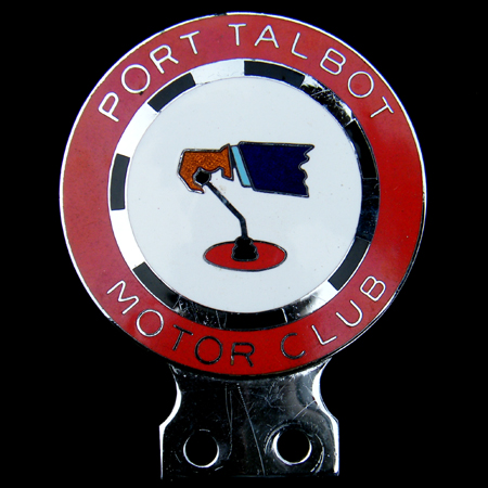 Port Talbot Motor Club Car Badge