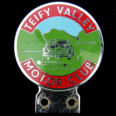 Teify Valley Motor Club Car Badge