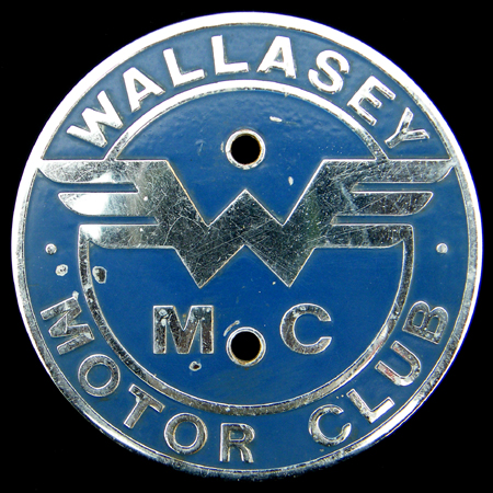 Wallasey Motor Club Car Badge