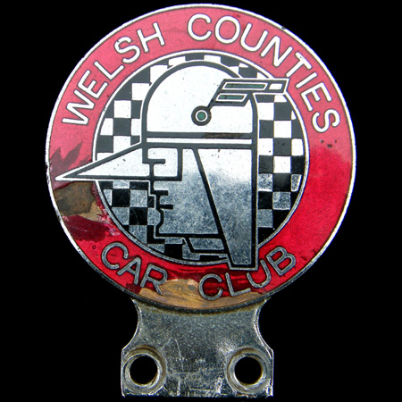 Welsh Counties Car Club Car Badge