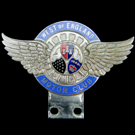 West of  England Motor Club Car Badge