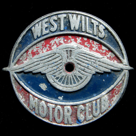 West Wilts Motor Club Car Badge