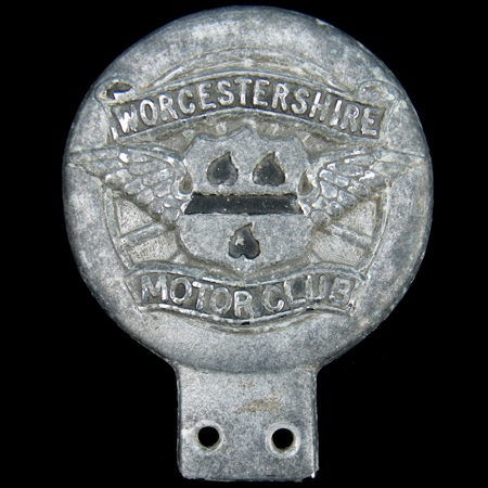 Worcestershire Motor Club Car Badge