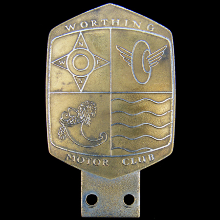 Worthing Motor ClubCar Badge