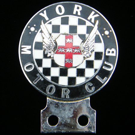 York Motor Club Car Badge