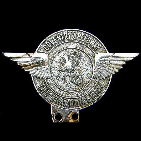 Coventry Speedway "The Brandon Bees" Car Badge