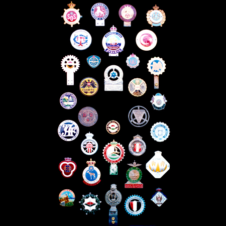 Display of International badges