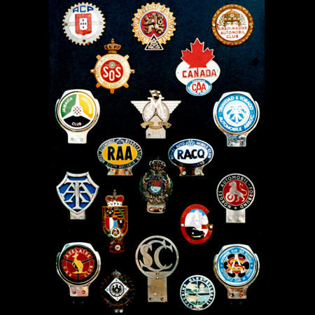 Display of International badges