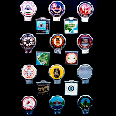 Display of Vintage and Veteran badges