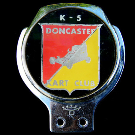 Doncaster Kart Club Car Badge