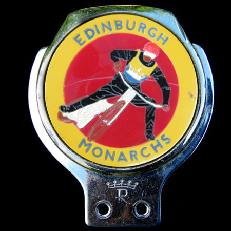 Edinburgh Speedway Monarchs Car Badge