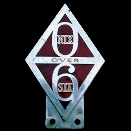 Woolworths Nix over Six Car Badge