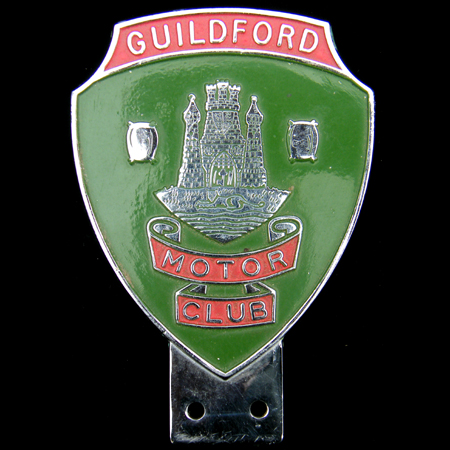 Guildford Motor Club Car Badge