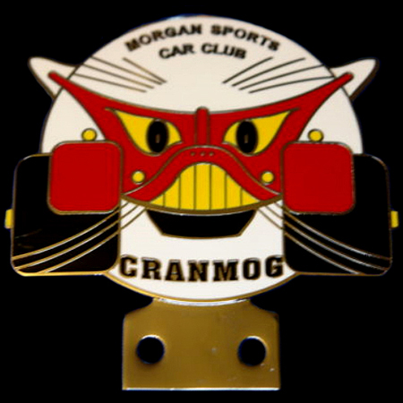 Cranmog Morgan Sports Car Club Car Badge