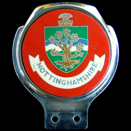 Nottinghamshire Car Badge