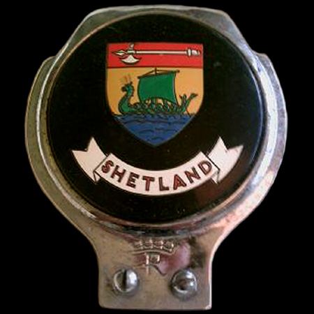 Shetland Car Badge