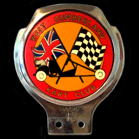 West Cumberland Kart Club Car Badge
