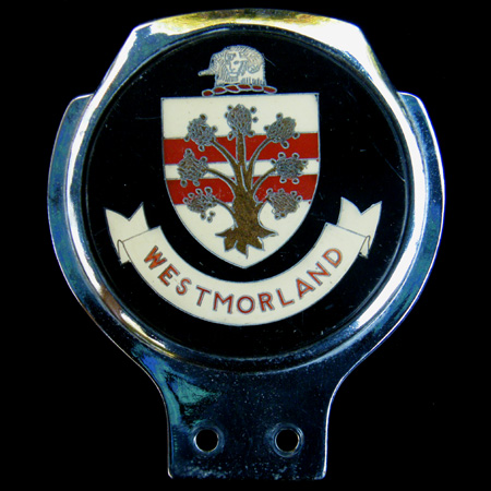 Westmorland Car Badge