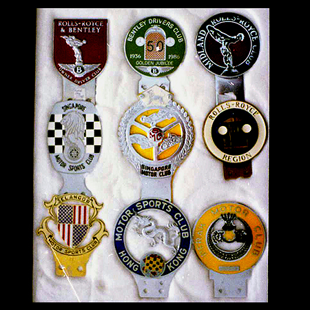 Bell Moran's Collection of Car Badges # 1