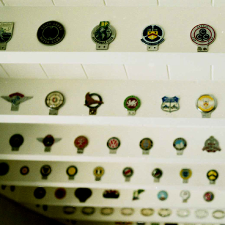 Bell Moran's Collection of Car Badges